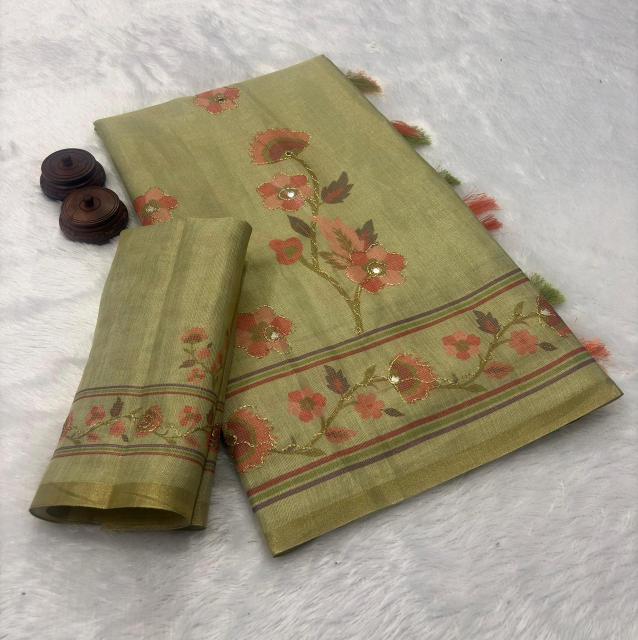Vastrangan ikkat style print saree whole sale